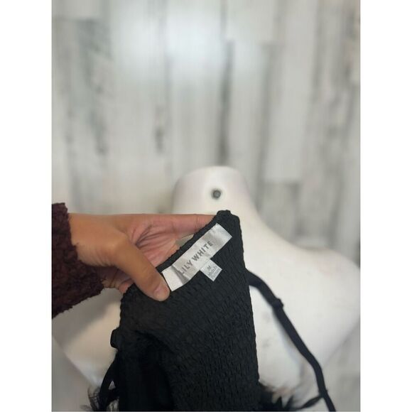 Black crop top - Picture 7 of 8